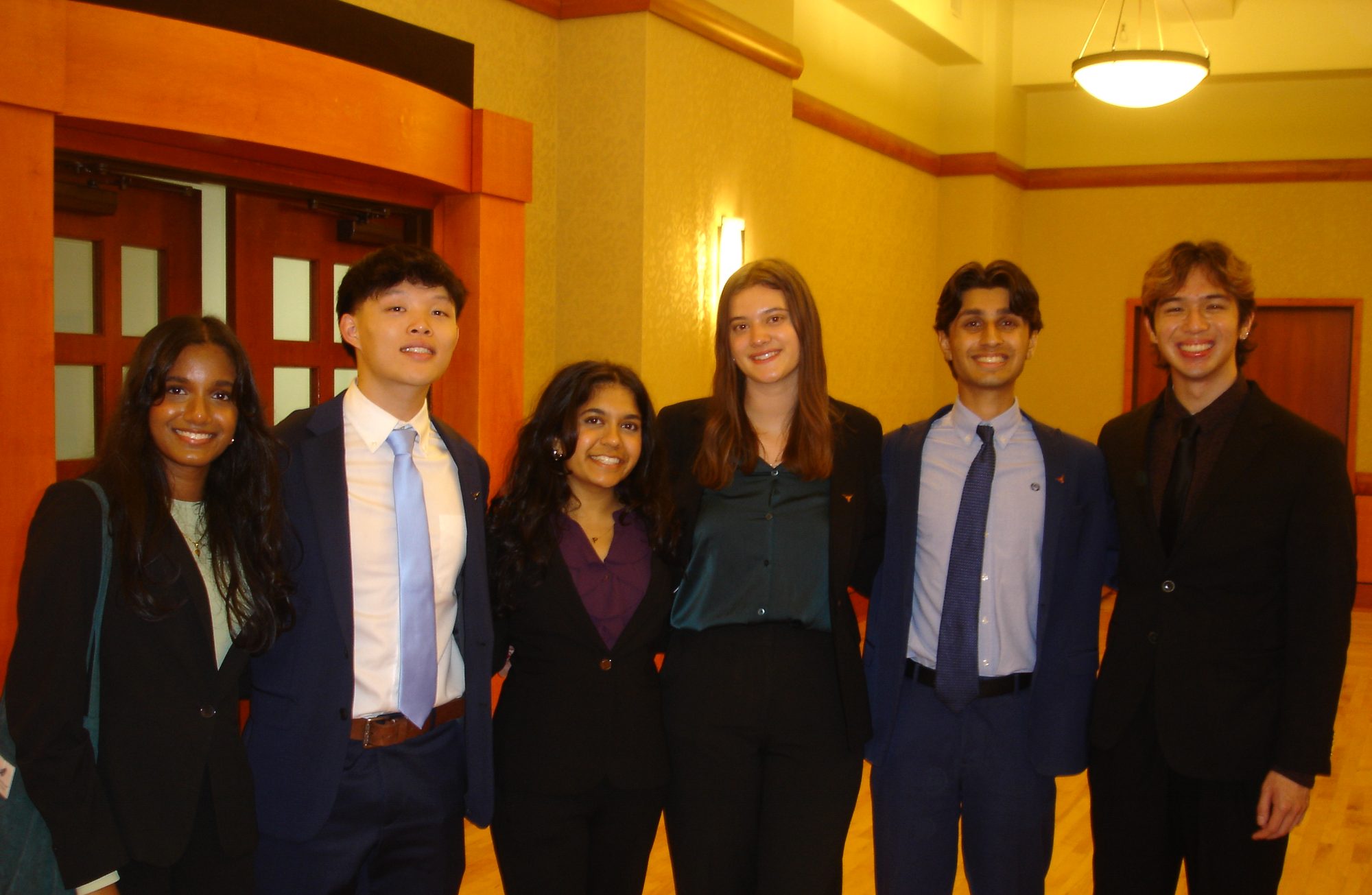 The Texas 180 branch at our end-of-year celebration