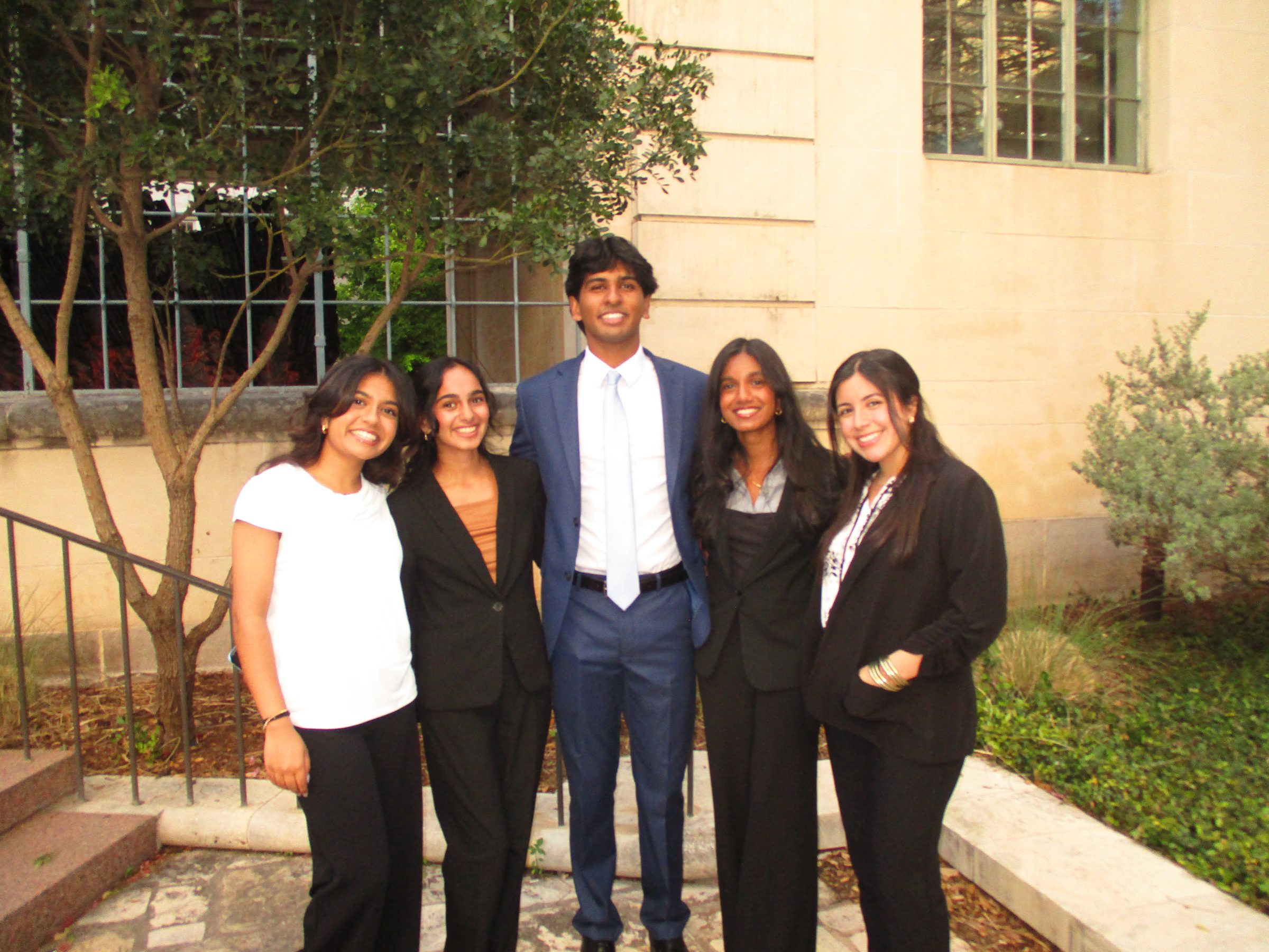 The Texas 180 chapter gathered on campus